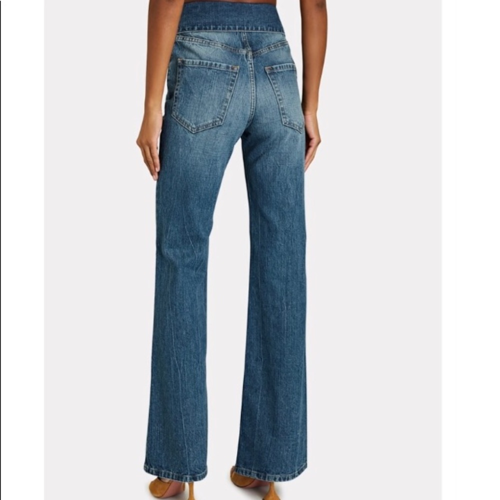 SER.O.YA Valerie Foldover Wild leg Jeans 24 - Picture 7 of 12